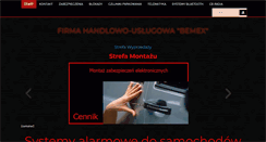 Desktop Screenshot of firmabemex.com.pl